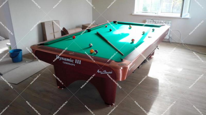 Бильярдный стол Dynamic III 9 футов г. Краснозаводск